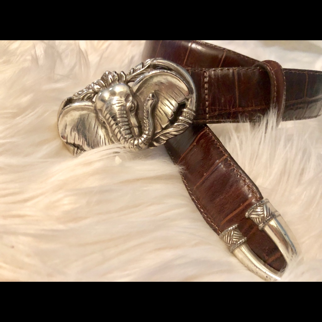 Brighton Vintage 1996 Leather Belt